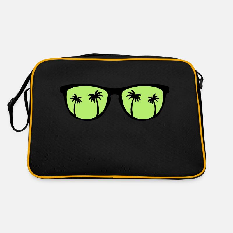 Lunettes de soleil Palmes Sac Retro