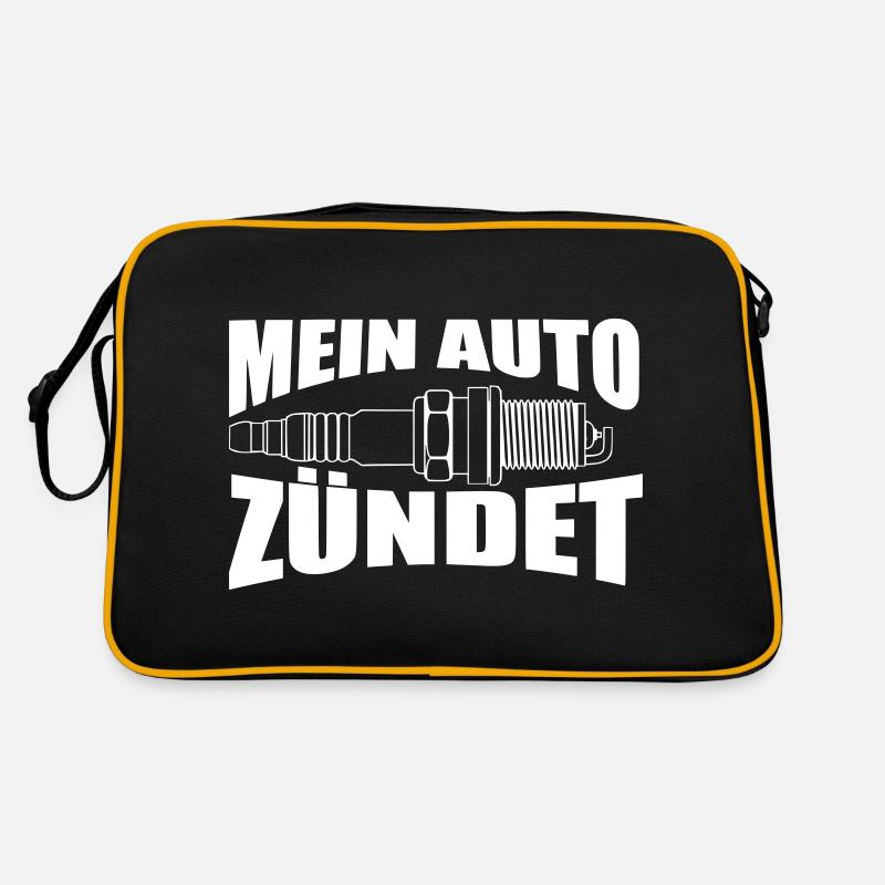 Ma voiture est en feu Sac Retro
