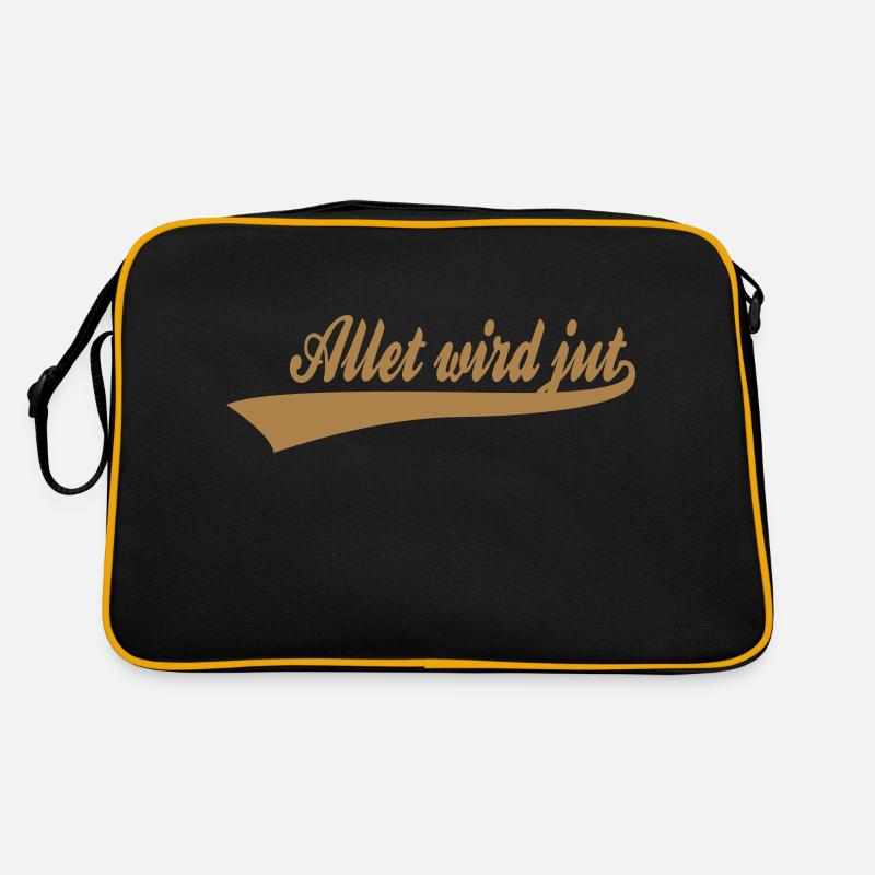 allet_wird_jut Retro Tasche