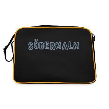 Army stencil - Retro Bag - black/gold - Back