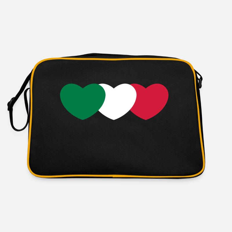 Italiens Herz Retro Tasche