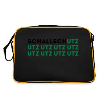 UTZ UTZ UTZ soundproofing in two colors - Retro Bag - black/gold - Back