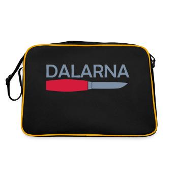 Dalécarlie - Sac Retro - noir/or - Dos