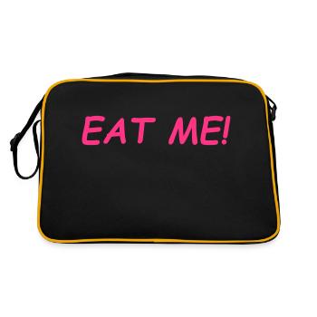 Eat Me - Sac Retro - noir/or - Dos