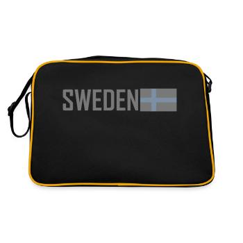 Tactical Grey Sweden - Retro Bag - black/gold - Back