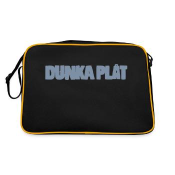 Tôle Dunka - Sac Retro - noir/or - Dos