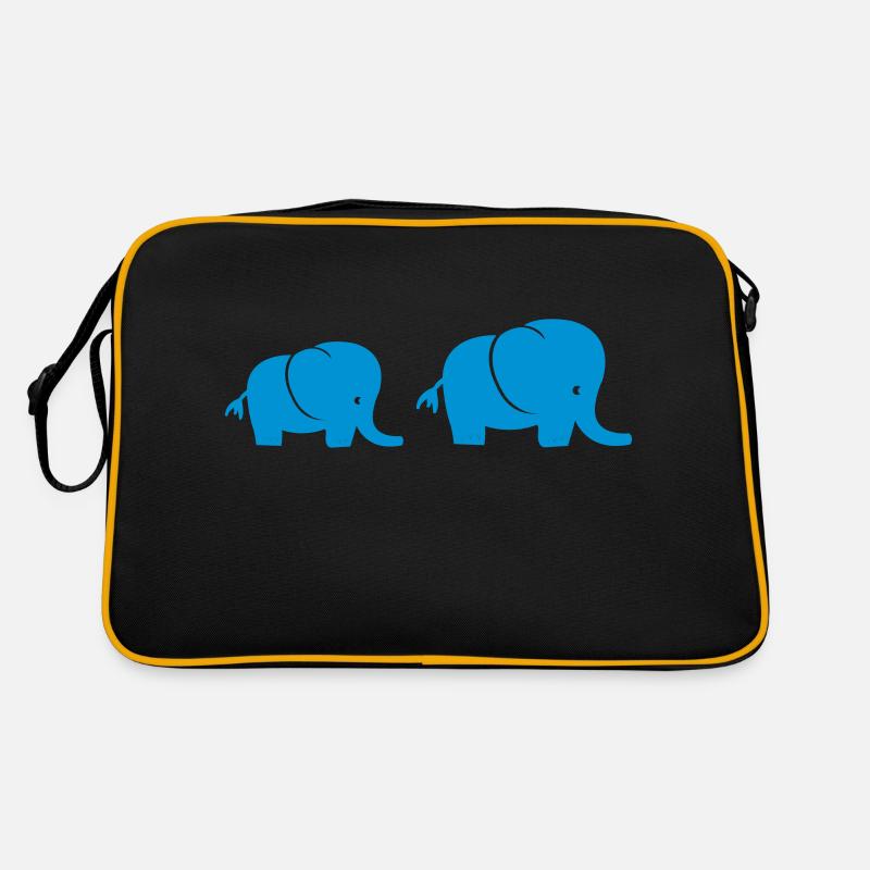 elefanten Retro Tasche