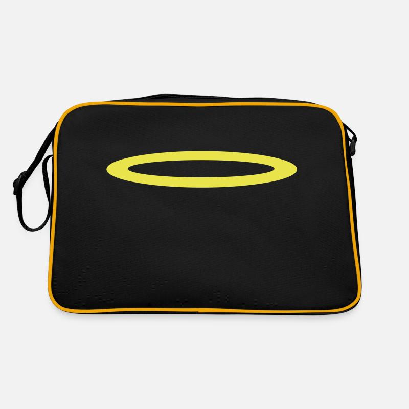 aureole - Sac Retro - noir/or