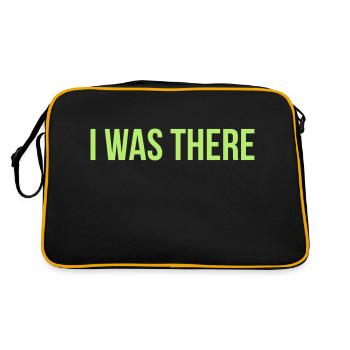 i was there - Sac Retro - noir/or - Dos