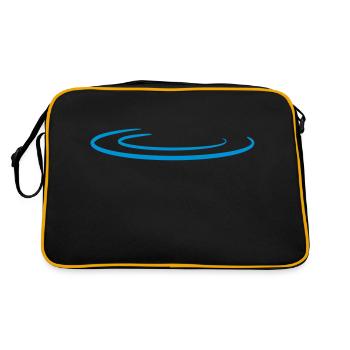 Water Drop Wave - Sac Retro - noir/or - Dos