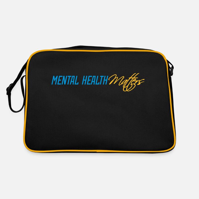 la santé mentale compte citation Sac Retro
