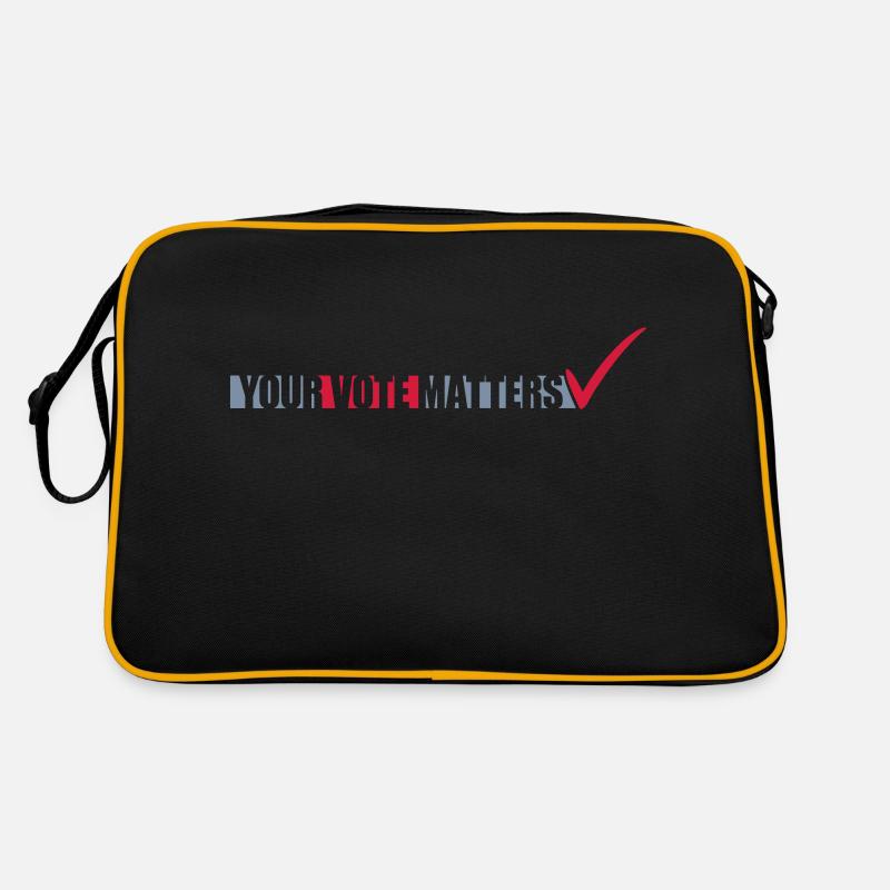 votre vote compte citation Sac Retro
