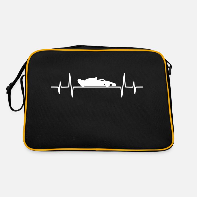 Puls F 1 2020 2021 Auto Silhouette Eins Formel Retro Tasche