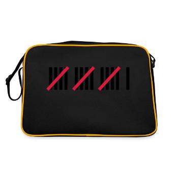16th Birthday - Retro Bag - black/gold - Back