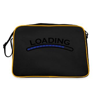 loading bar - Retro Bag - black/gold - Back