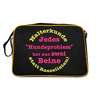 503 Holder customer instead rattlists - Retro Bag - black/gold - Back