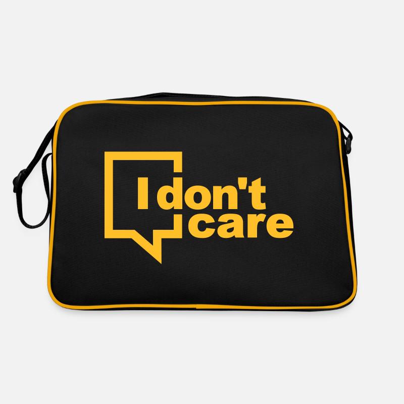 I don ́t care Retro Bag