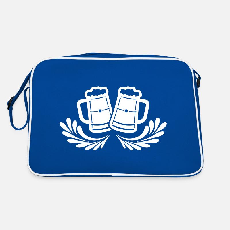 Bierkrug Bier Icon Retro Tasche