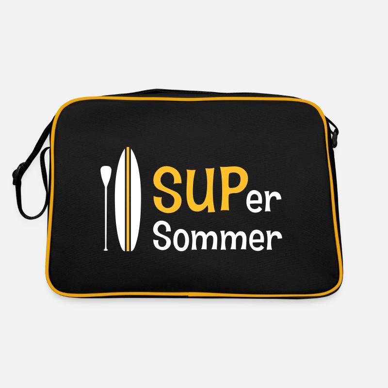 SUPer summer SUP summer with SUP board - Retro Bag - black/gold