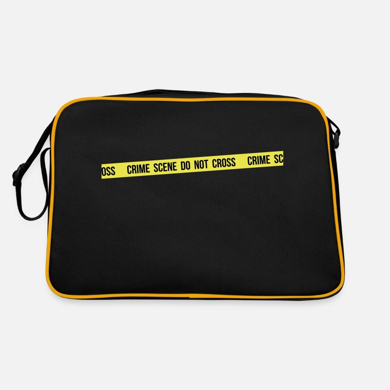 Crime scene do not cross Sac Retro