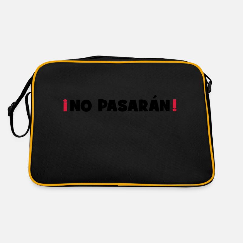 No Pasaran - Ils ne passeront pas ! Sac Retro