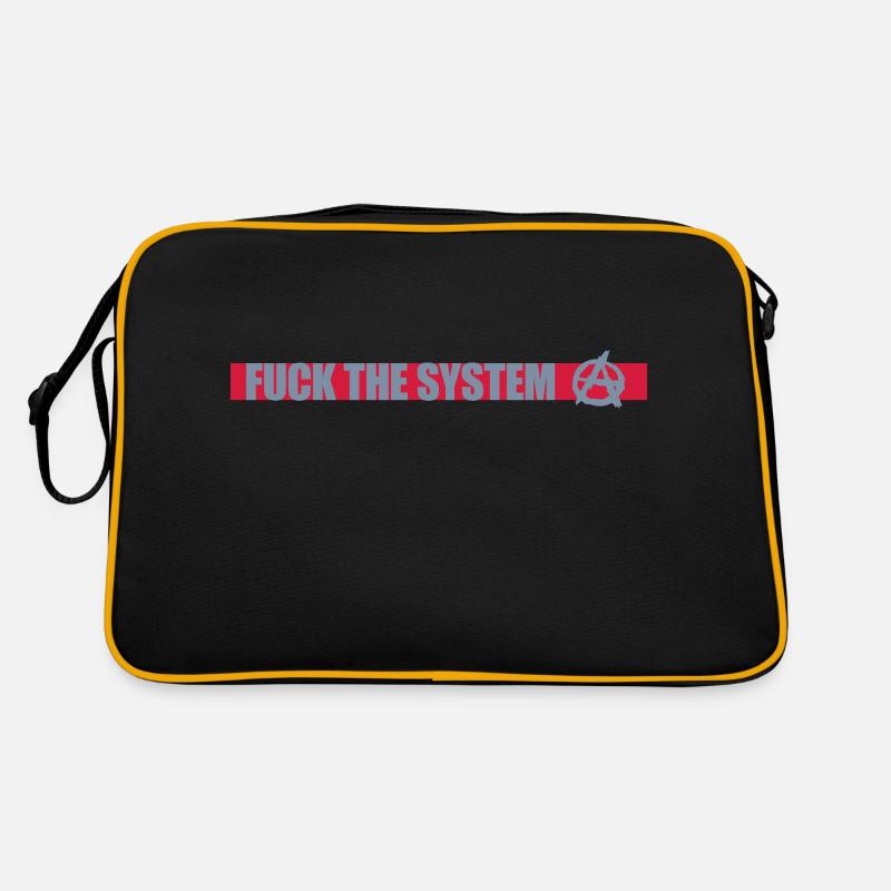 Fuck l'anarchie du système Sac Retro