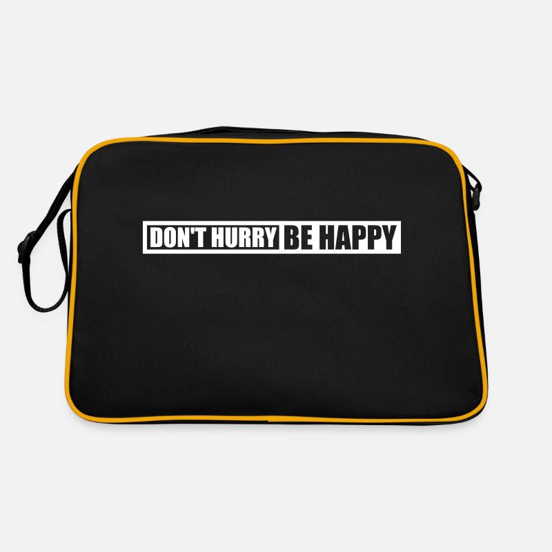 Ne vous dépêchez pas d’être heureux Sac Retro