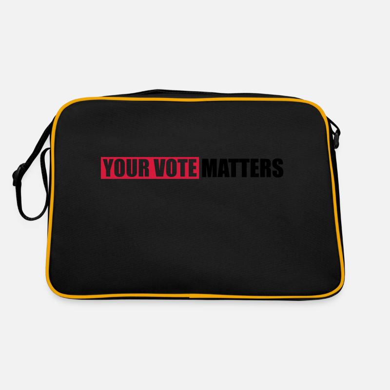 votre vote compte citation Sac Retro