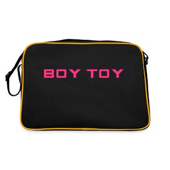 Boy Toy - Sac Retro - noir/or - Dos