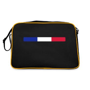 France - Sac Retro - noir/or - Dos