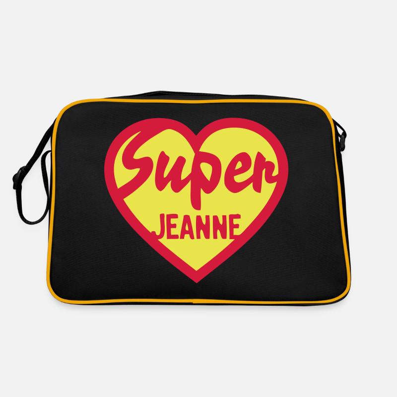 coeur super jeanne Sac Retro