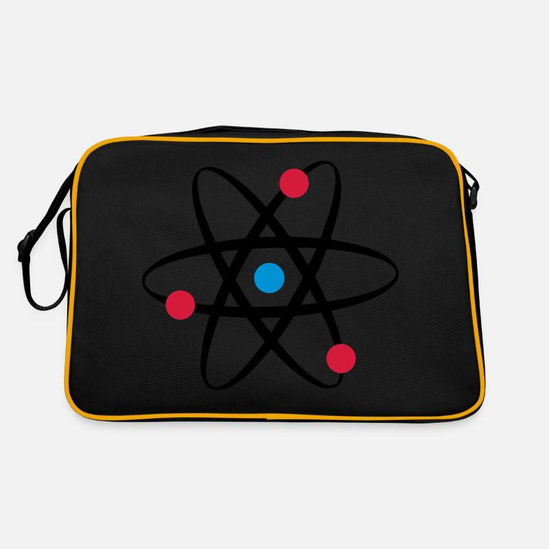 big bang atome physik Retro Tasche