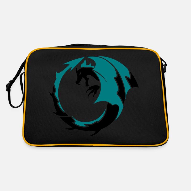 dragon_002 Retro Tasche