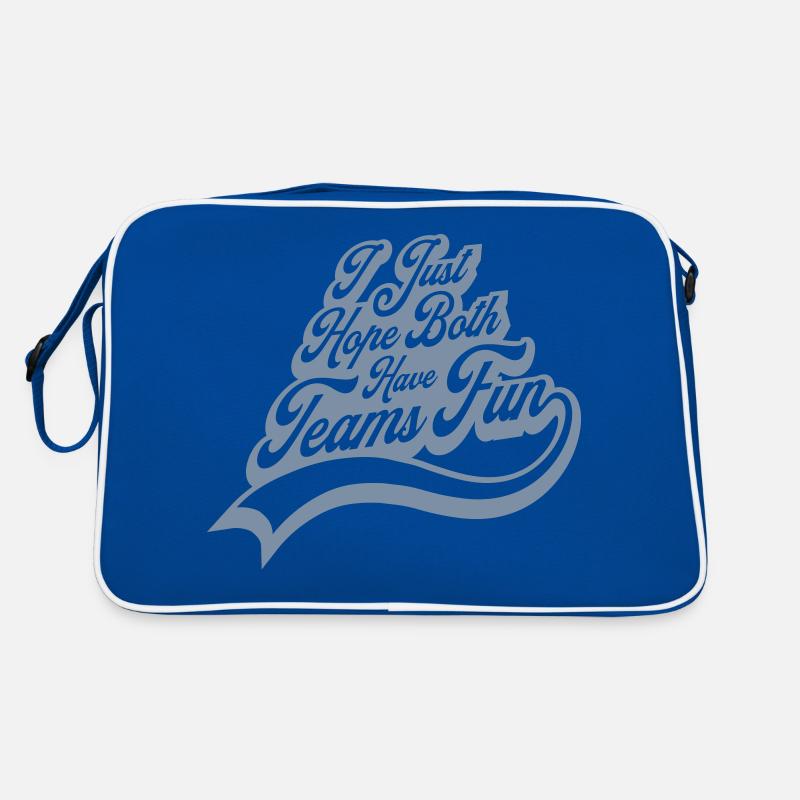 Both Teams Have Fun Retro Tasche