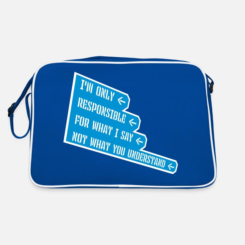 ce que je dis citation Sac Retro