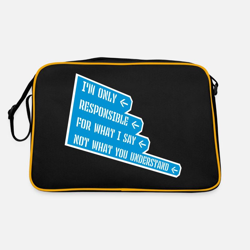 ce que je dis citation Sac Retro