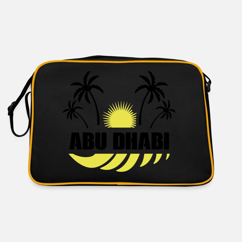 abu dhabi Retro Tasche