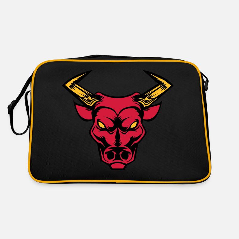 bull stier Retro Tasche
