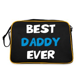 Best Daddy Ever - Meilleur Papa - Retro Bag - black/gold - Back