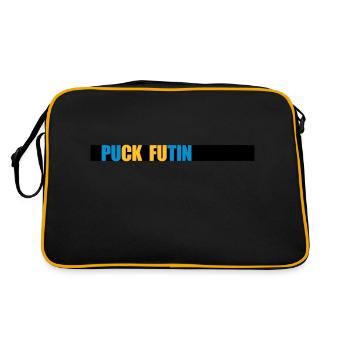 Conception du logo Puck Futin - Sac Retro - noir/or - Dos