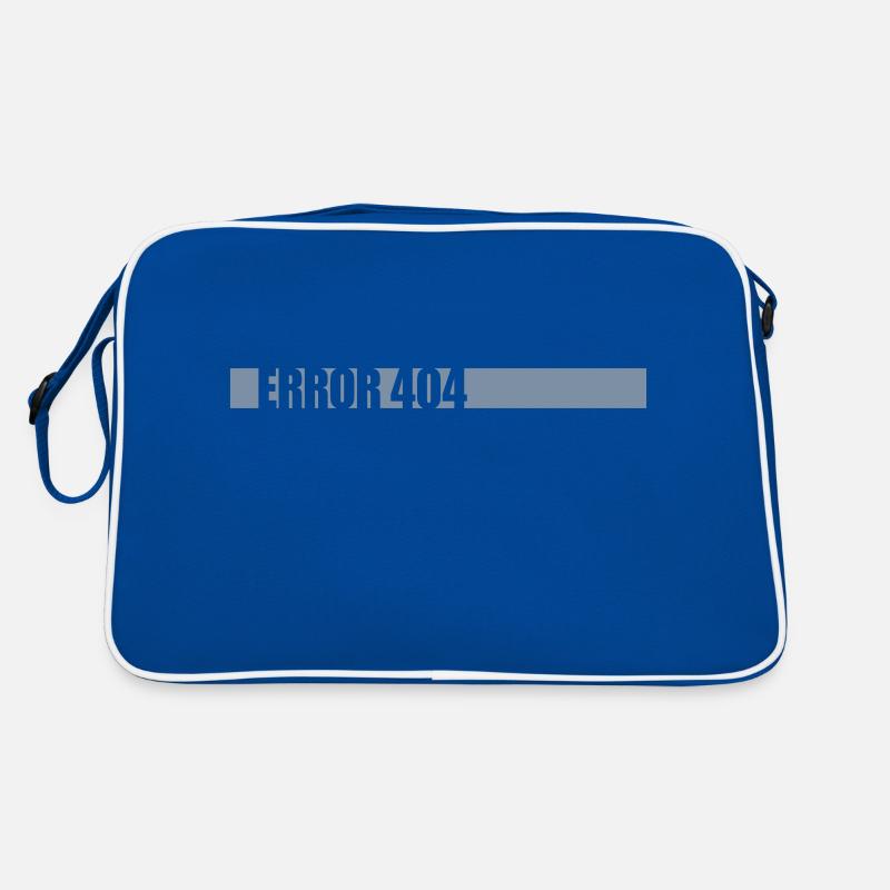 Error 404 network lost Retro Bag