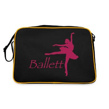 ballett_c_1c - Sac Retro - noir/or - Dos