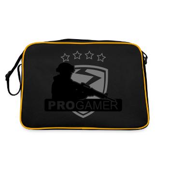 progamer - Retro Bag - black/gold - Back