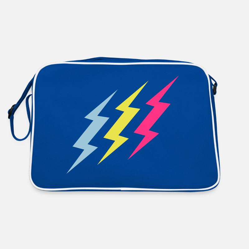 blitz - musik - rave Retro Tasche