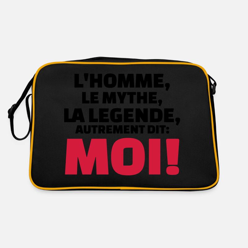 L'homme, le mythe, la légende autrement dit: moi Sac Retro