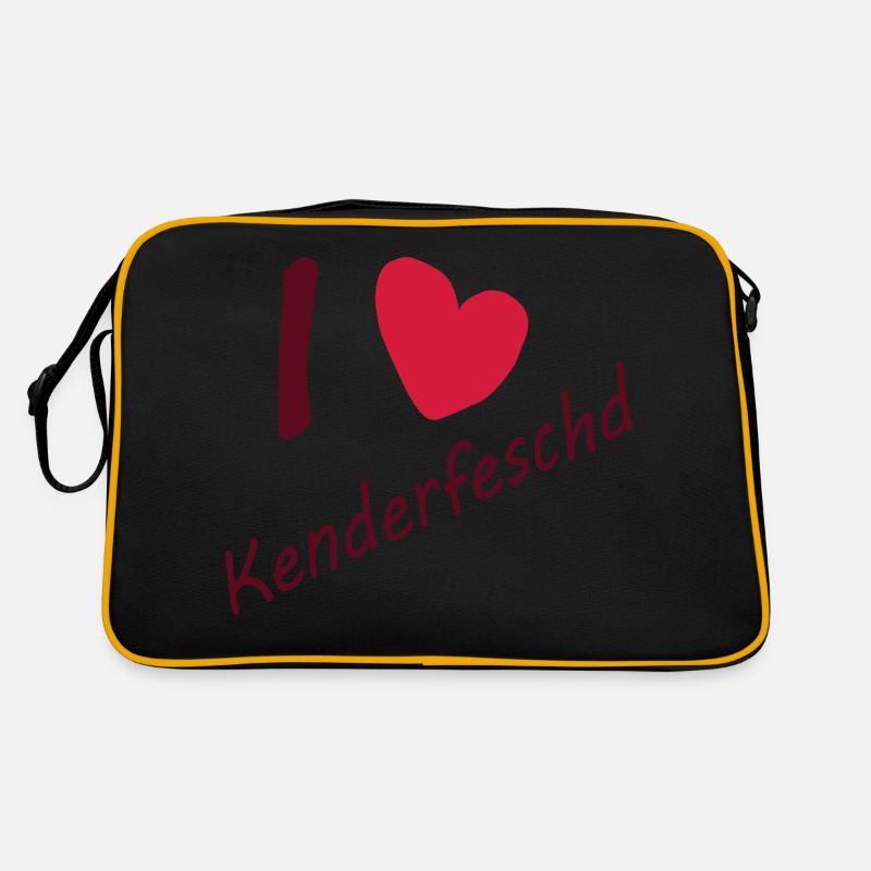 I love Kenderfeschd Retro Tasche
