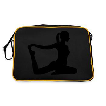 Fitness Pilates Aerobic - Retro Bag - black/gold - Back
