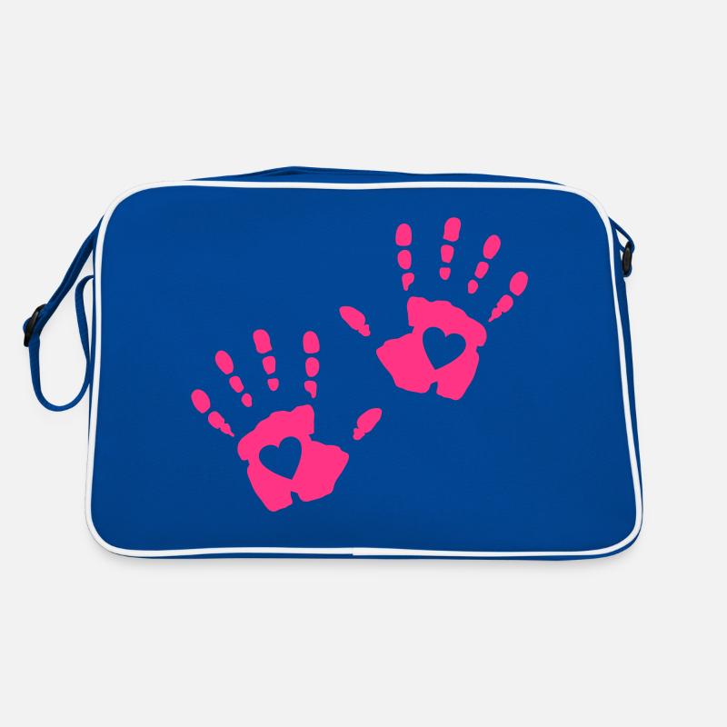 Heart Hand Retro Bag