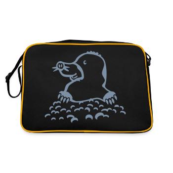 mole - Retro Bag - black/gold - Back