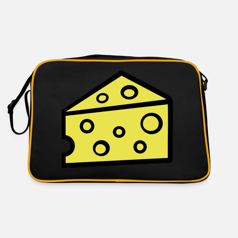 Käse Retro Tasche